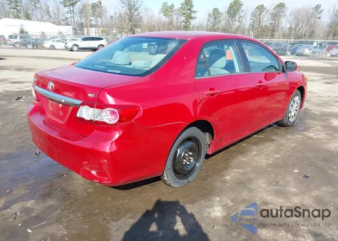 2013 Toyota Corolla Le from USA, damaged, VIN 5YFBU4EE5DP163019